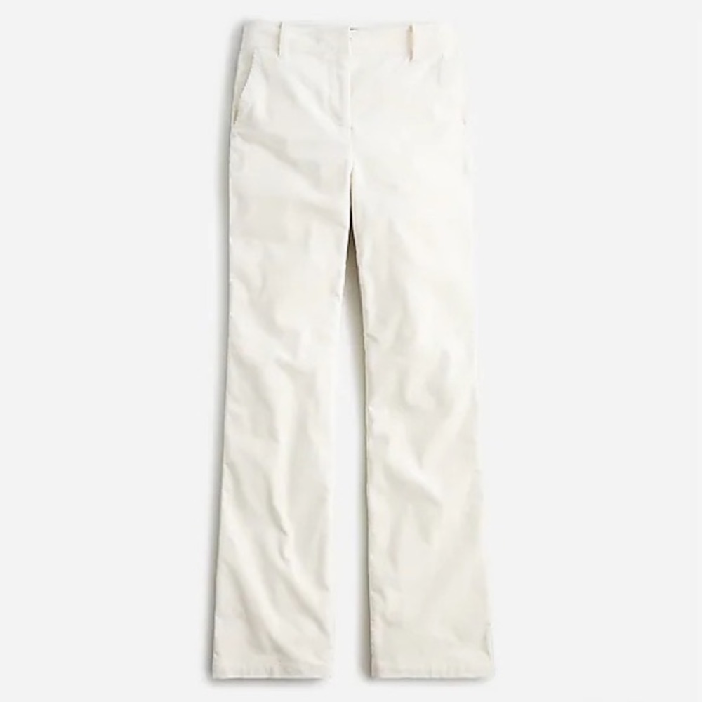 NWT J.Crew Tall Flared Trouser in Corduroy 10T